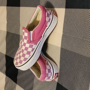 Vans checkerboard slip-ons